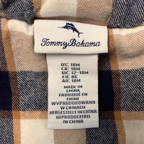 TOMMY BAHAMA PUFFER VEST BOYS SIZE 18M - Picture 4 of 7